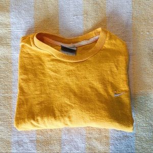 Yellow Nike tee